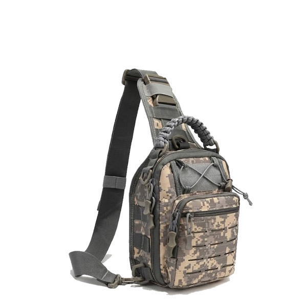 OmniFlint One water-repellent sling bag in Desert
